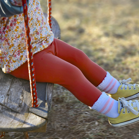 bumblitostore Bamboo Leggings in Brick