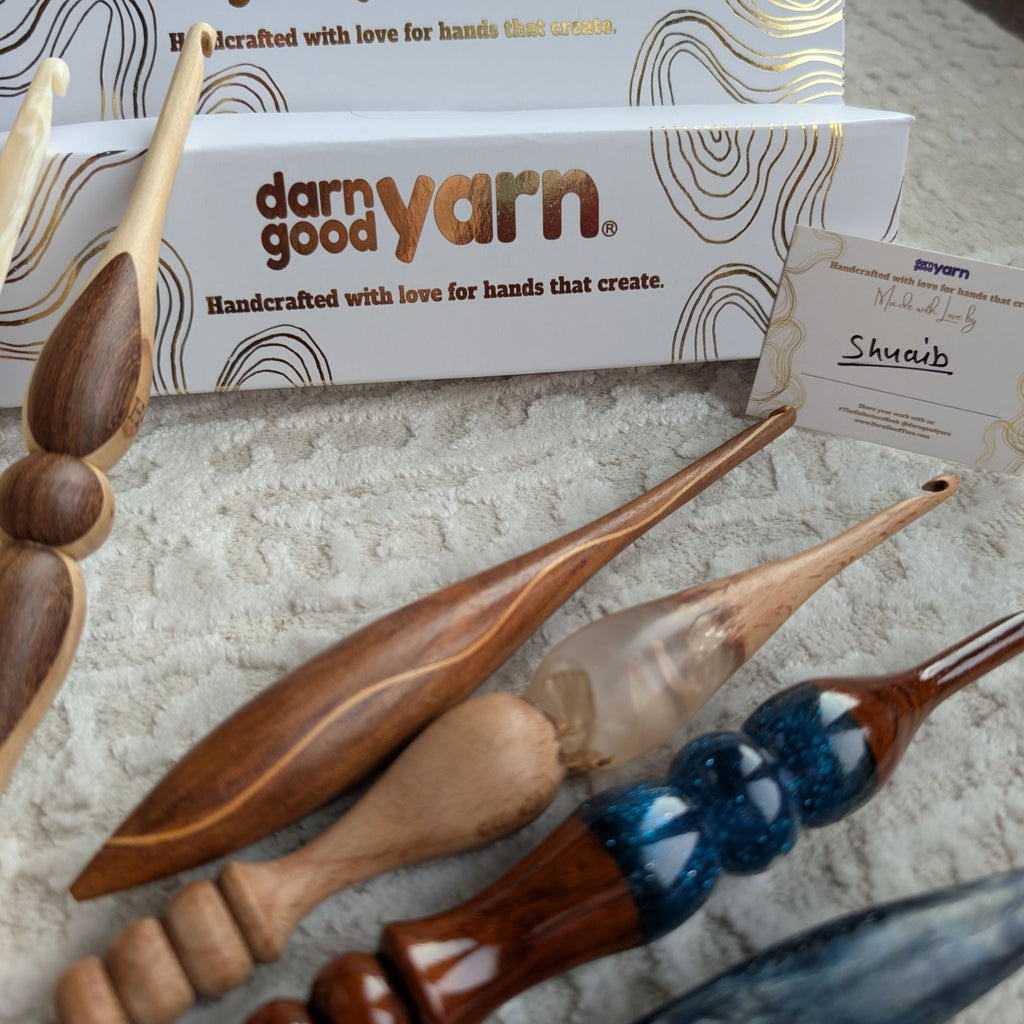 Darn Good Yarn The Collector's Crochet Hook Club — notions and tools category context