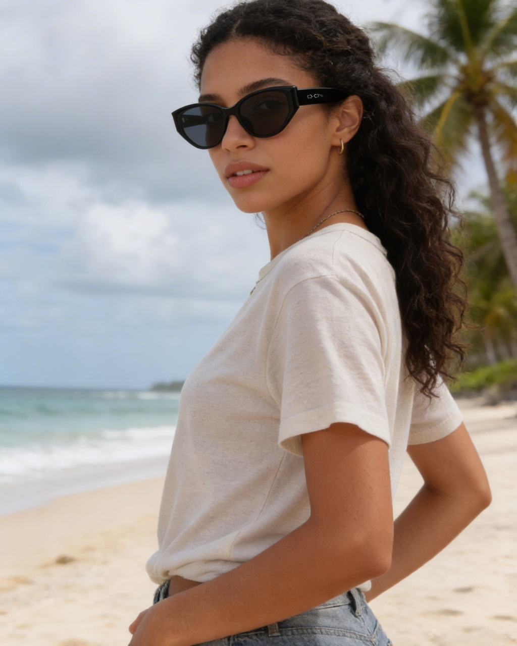 OHO's OHO's RIDGE Sunglasses — Angular Ridge Silhouette — construction detail