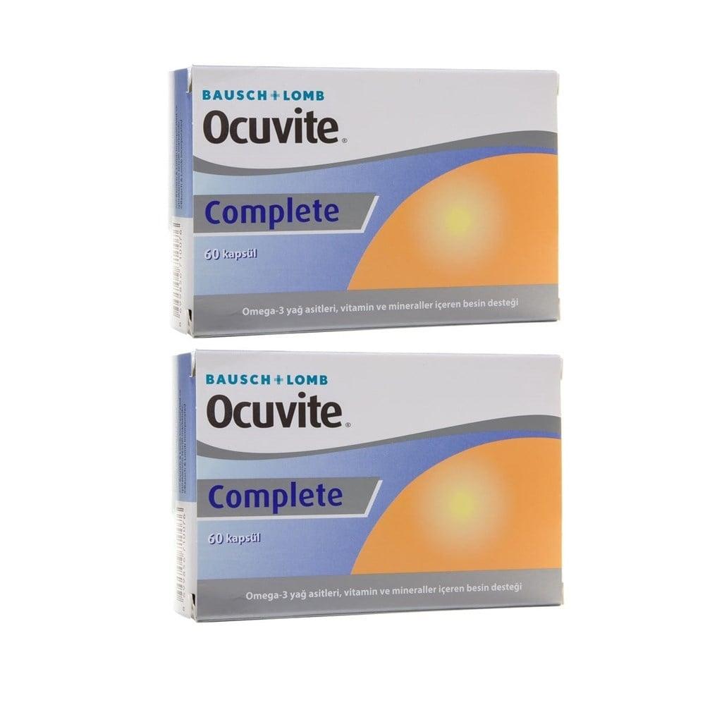 Bausch & Lomb Ocuvite Complete - 2 Pack of 60 Capsules