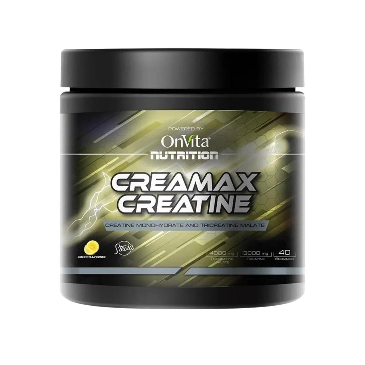 OnVita Nutrition Creatine Supplement Powder - Enhances Muscle Strength & Athletic Performance