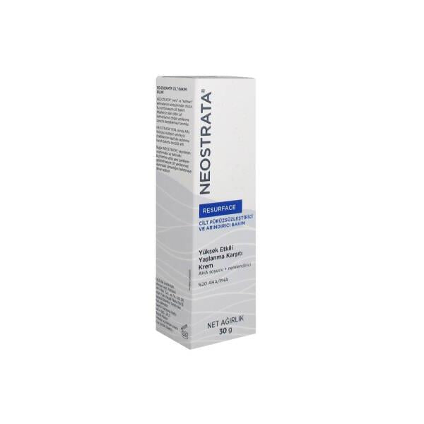 Neostrata Resurface Anti-Aging Cream - Glycolic Acid & Antioxidant Moisturizer for Smoother Skin