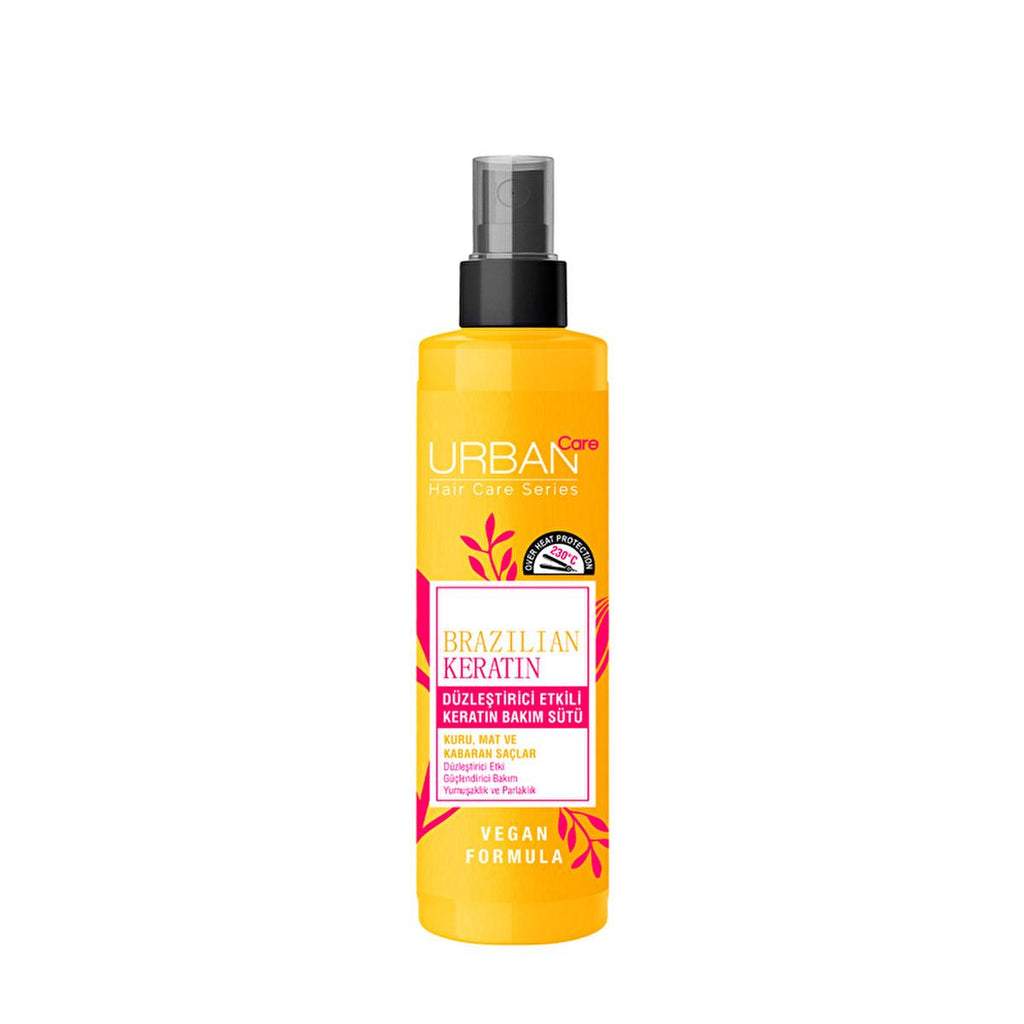 Urban Care Brazilian Keratin Hair Care Product - Nourishing, Smoothing, and Heat Protecting Serum for Manageable Hair
