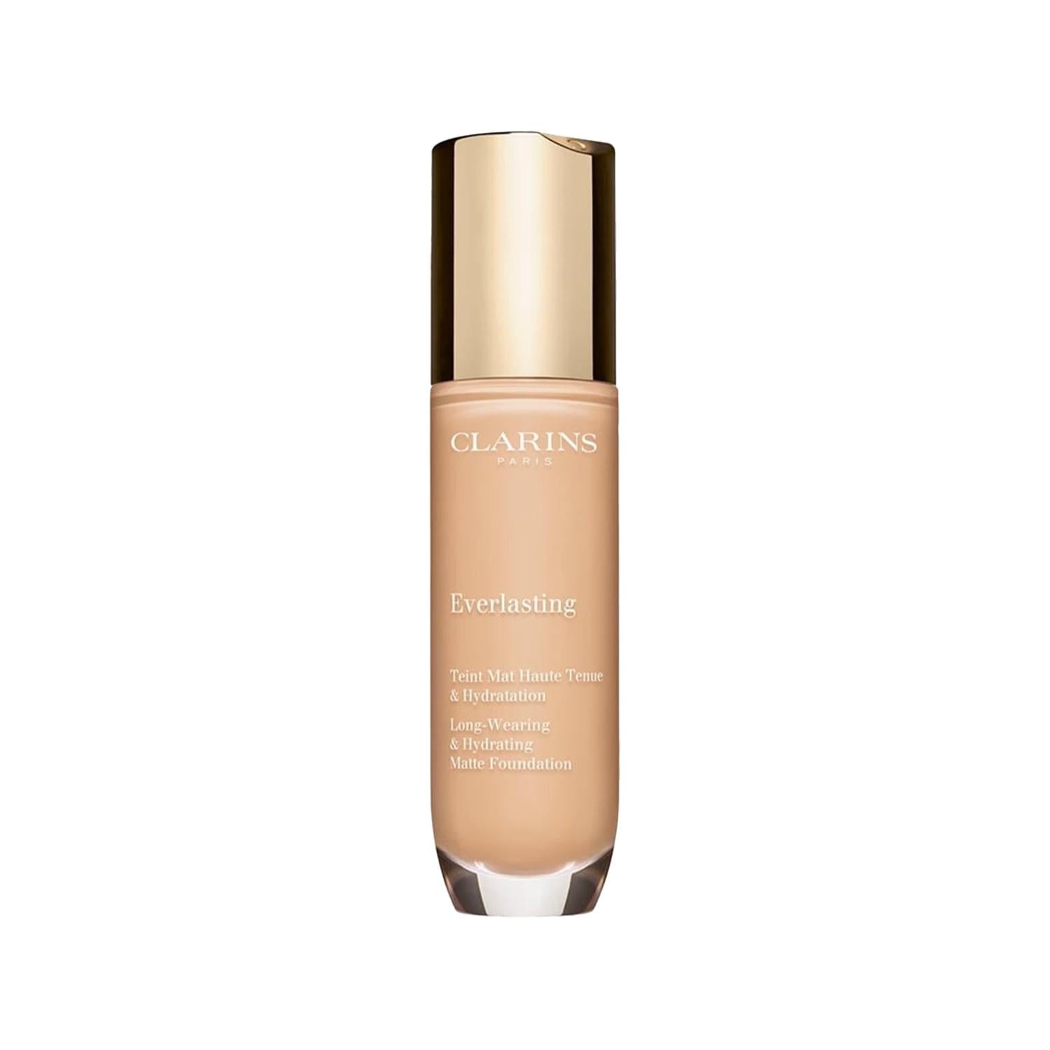 Clarins Everlasting 103N Foundation: Long-Lasting Matte, Moisturizing Coverage for a Flawless, Hydrated Complexion - 30ml