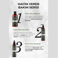 Ashley Joy Volumizing Shampoo: Bamboo & Caffeine for Thicker, Fuller Hair - Paraben Free - 400ml