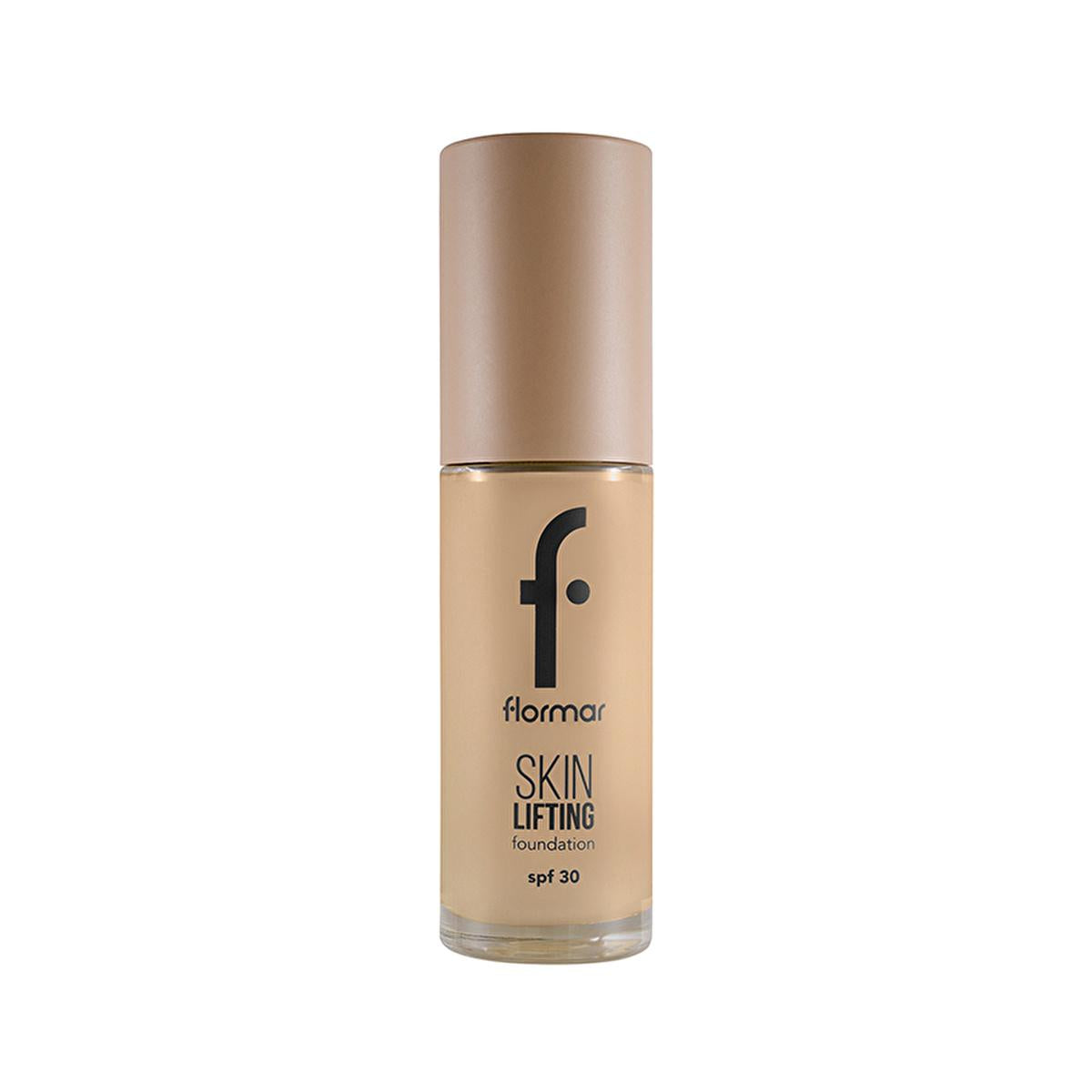 Flormar Anti-Aging Foundation Makeup with SPF 30 - Natural Coverage, Hydrating, and Anti-Aging Benefits
