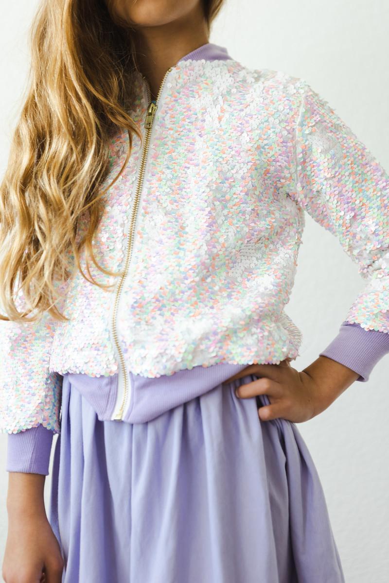 Mila & Rose ® Unicorn Flip Sequin Jacket — main product shot
