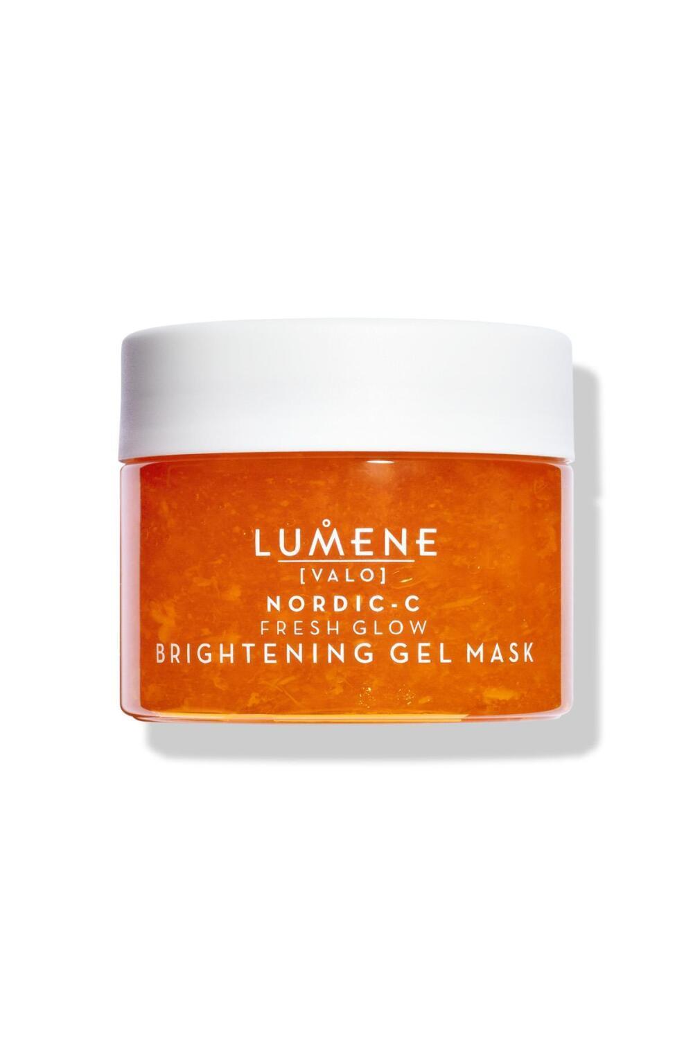 Lumene Brightening Gel Face Mask - Vegan Skincare with Cloudberry Extract & AHA Acids