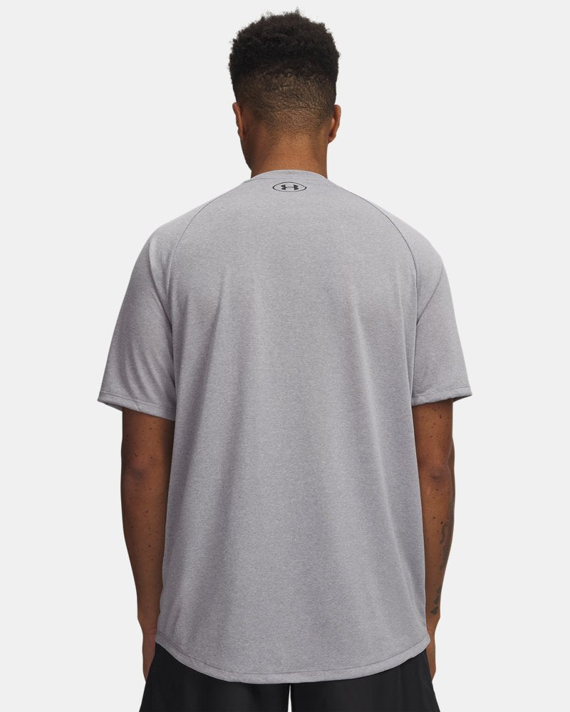 UNDER ARMOUR Tech 2.0 Short Sleeve Tee - Steel Light Heather/Black