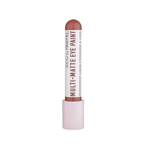 Show By Pastel Multi-Matte Eye Paint Waterproof - Long Lasting, Smooth Matte Finish Eye Makeup with Acmella Flower