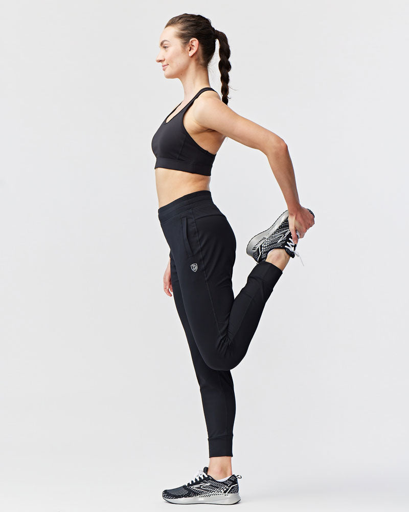 Goal Five Valia Women's Black Jogger Pants — alternative angle