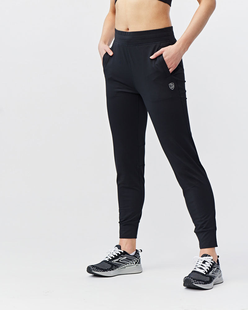 Goal Five Valia Women's Black Jogger Pants — in-use photo