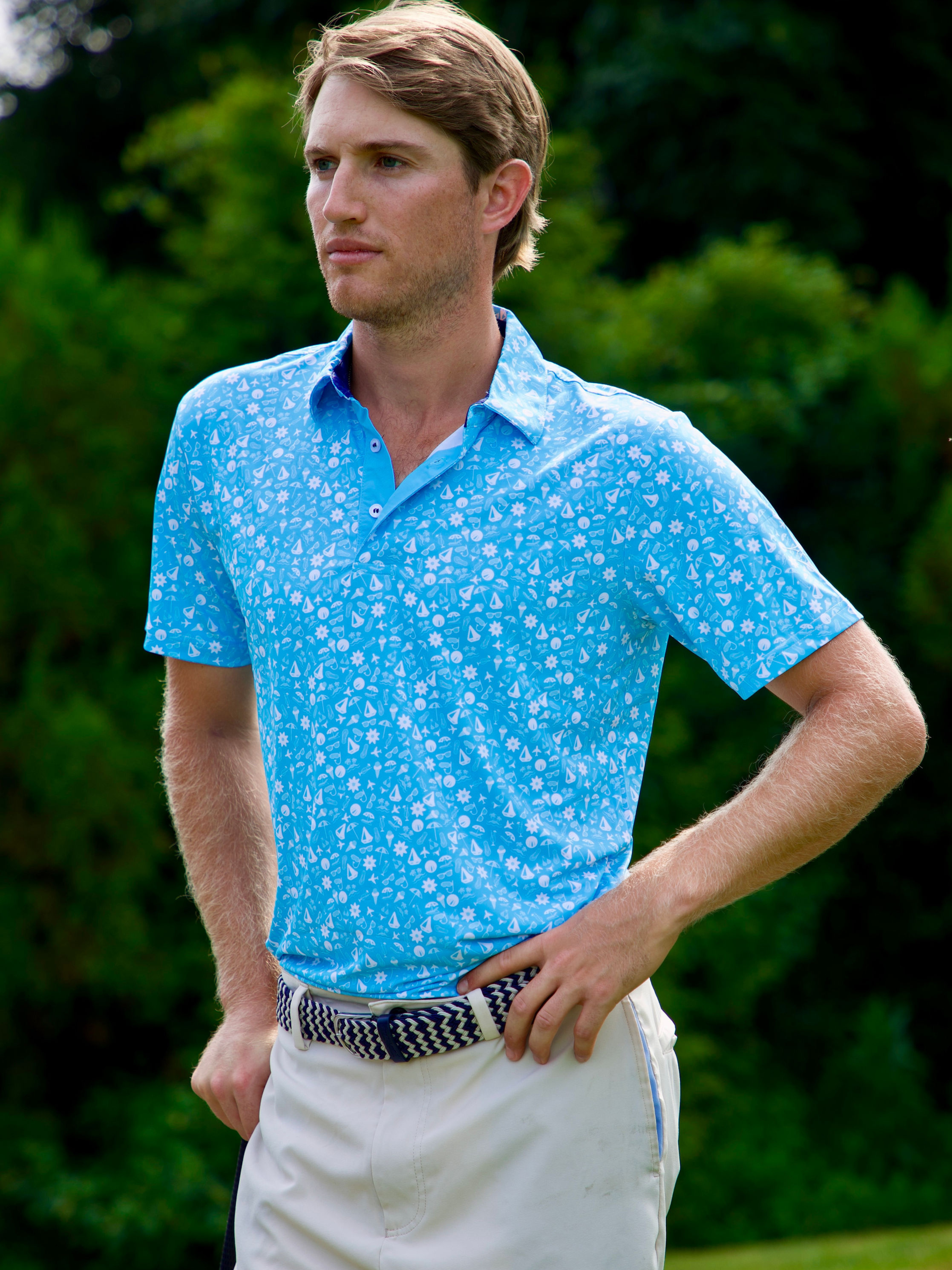White Water Life Vacation Polo — polos category context