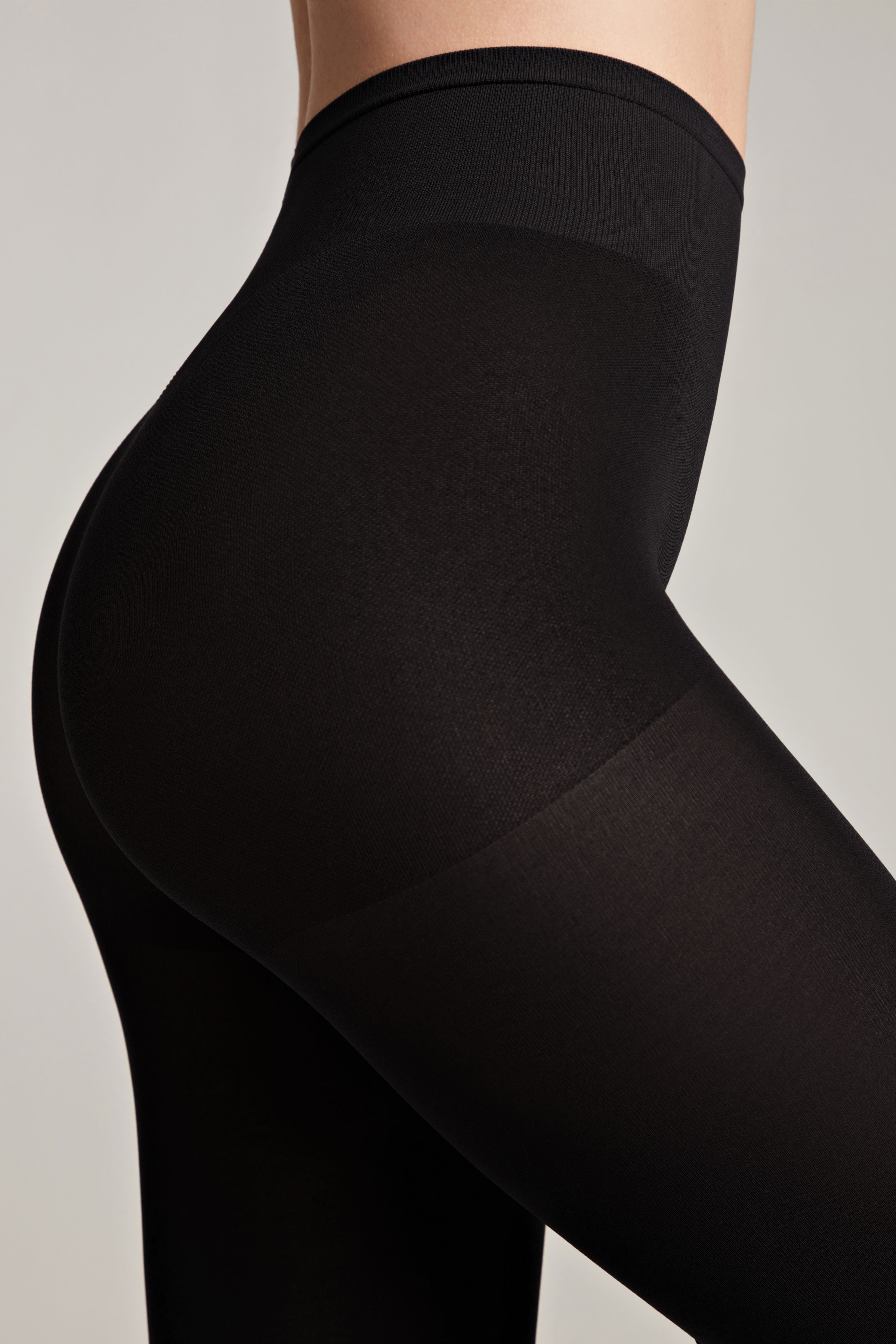TheRanok.com Tights Conte Velour Top 100 Den - Matte Adjustable Waistline — lifestyle context