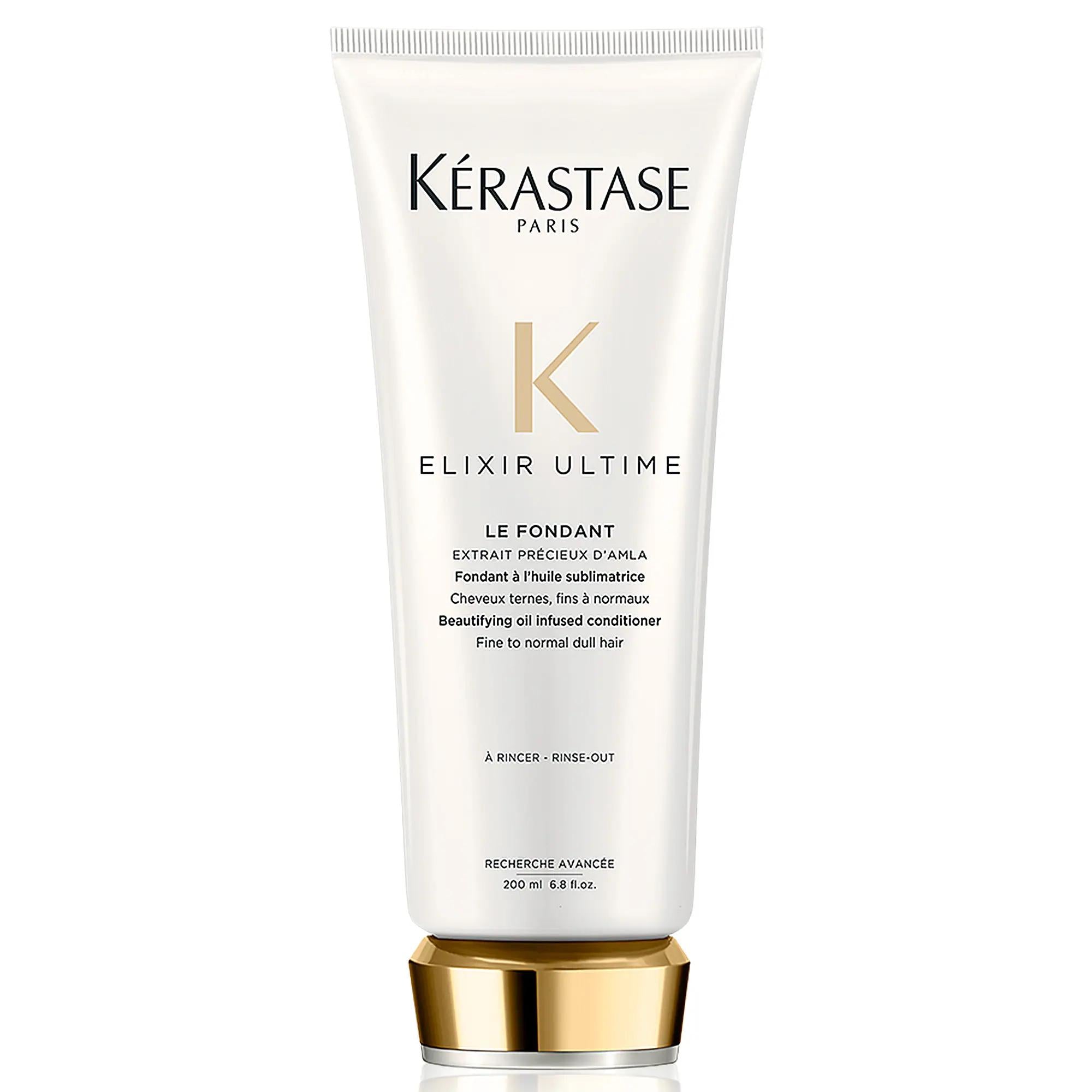 Elixir Ultime: Hydrating Conditioner for Dry & Frizzy Hair - Argan, Marula & Camellia Oils - Enhanced Shine & Softness