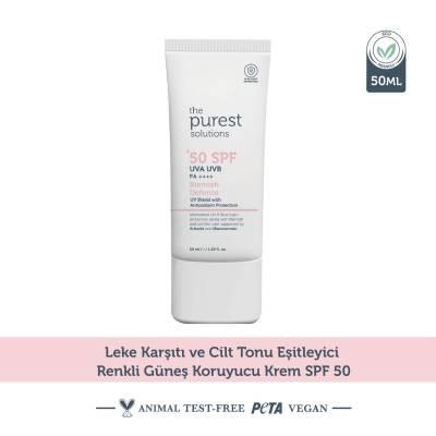 The Purest Solutions Face Sunscreen SPF50+ - Anti-Aging Skincare with Arbutin & Niacinamide