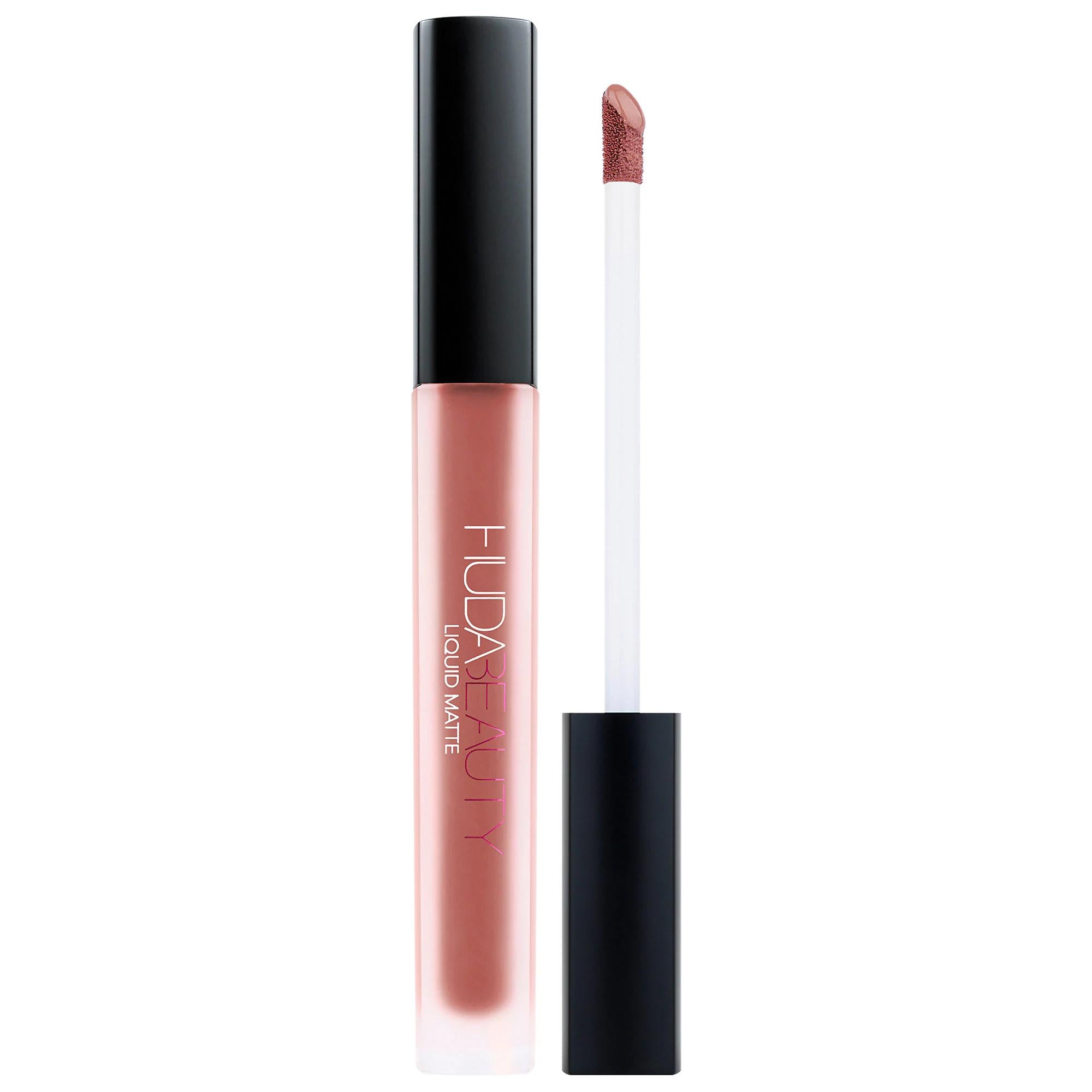 HUDA BEAUTY Liquid Matte Ultra-Comfort Transfer-proof Lipstick - Vegan, Cruelty-Free, Long-Lasting Lip Color