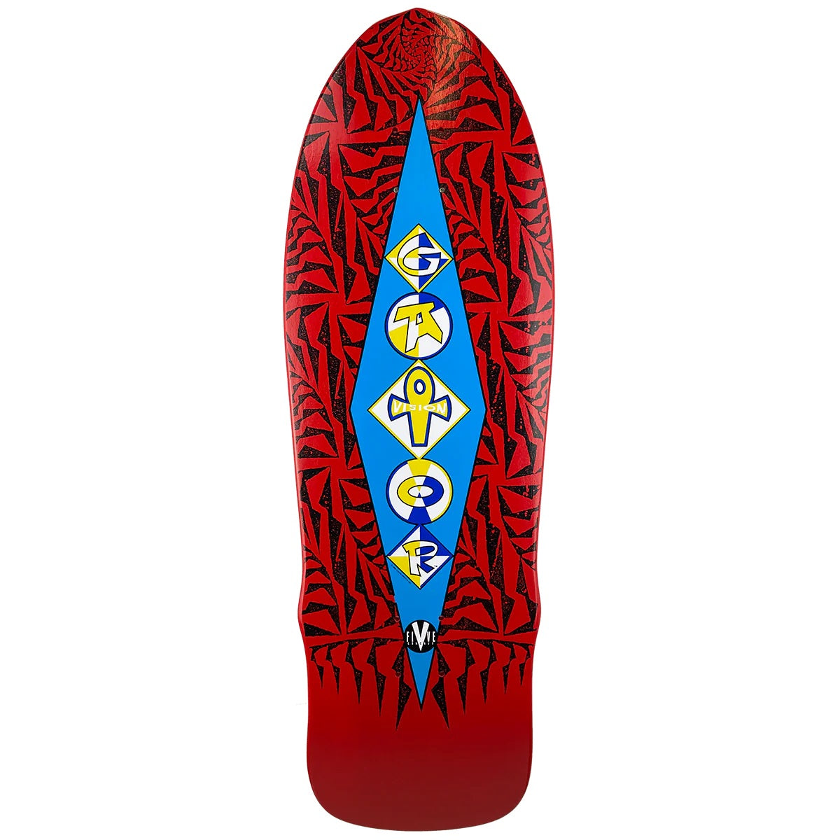 Vision Gator Ramp Skateboard Deck - 10″ Red by Skates USA