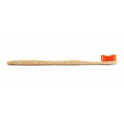 Humble Brush Bamboo Toothbrush Adult Soft Red - Eco-Friendly Oral Care for Conscious Consumers