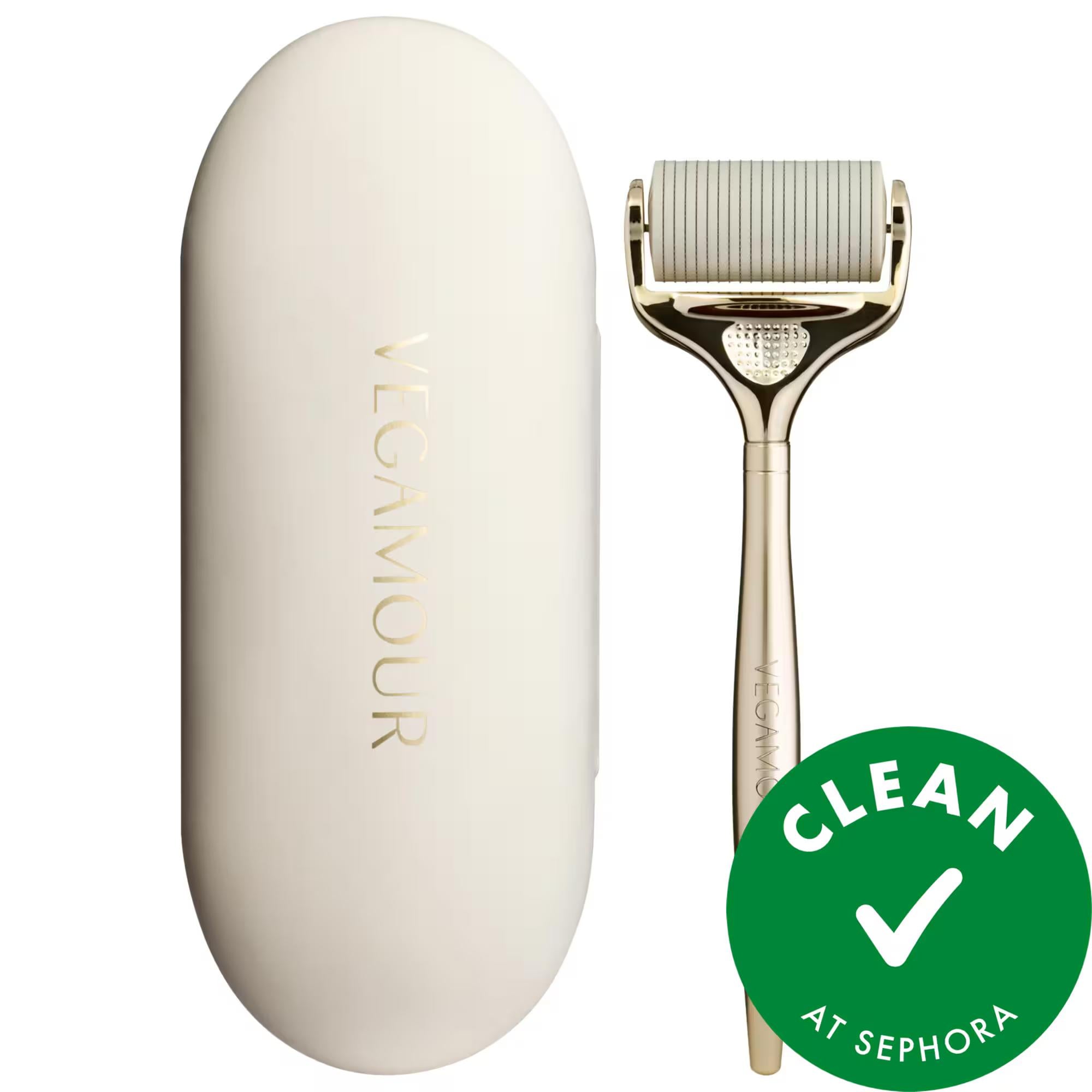 GRO+ Advanced Scalp Dermaroller for Hair Thinning & Scalp Exfoliation - 0.25 mm Needle Size