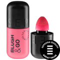 Blush & Go Longwear Matte Liquid Blush: Vegan, Cruelty-Free Lip & Cheek Tint for Buildable, Transfer-Proof Color