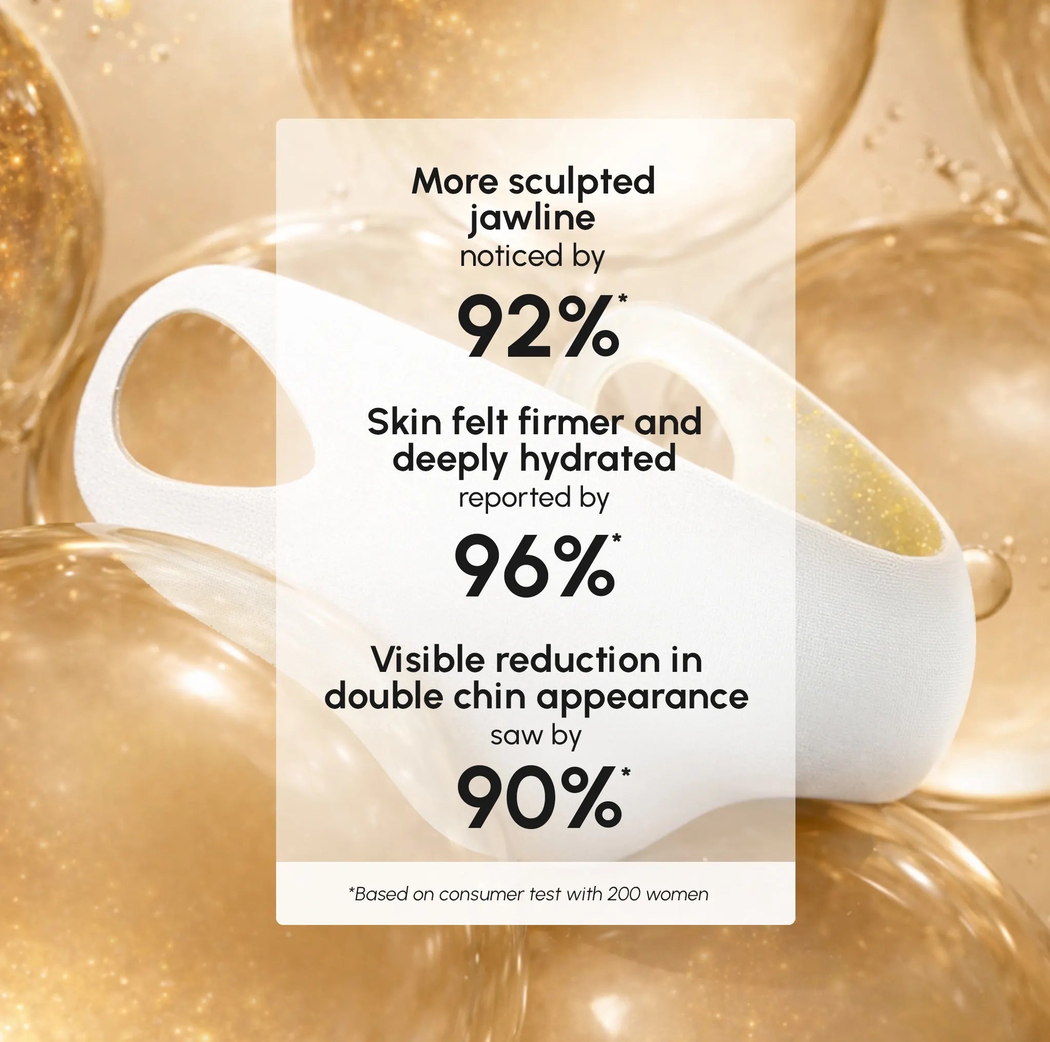 24K Gold Chin & Jawline Lifting Mask – Maree, view 7