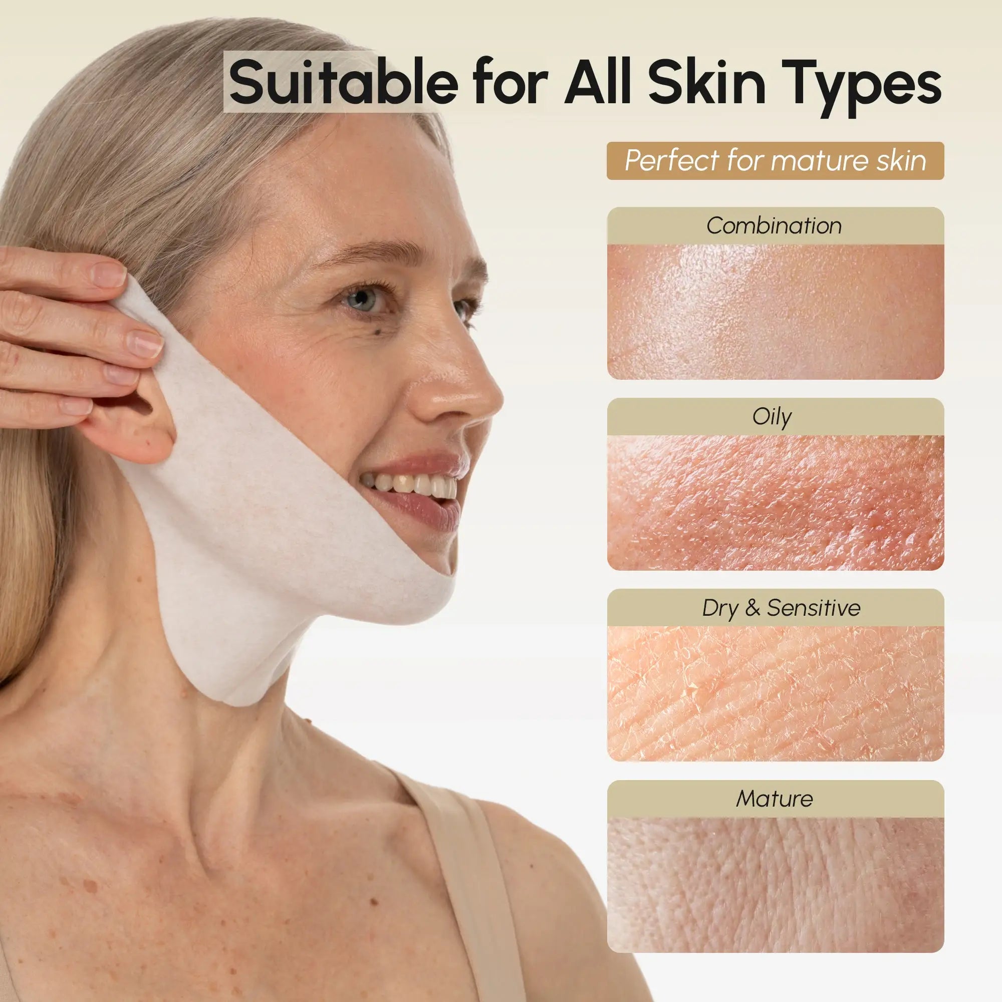 24K Gold V-Line Lifting Mask 20 PCS – Maree, view 10