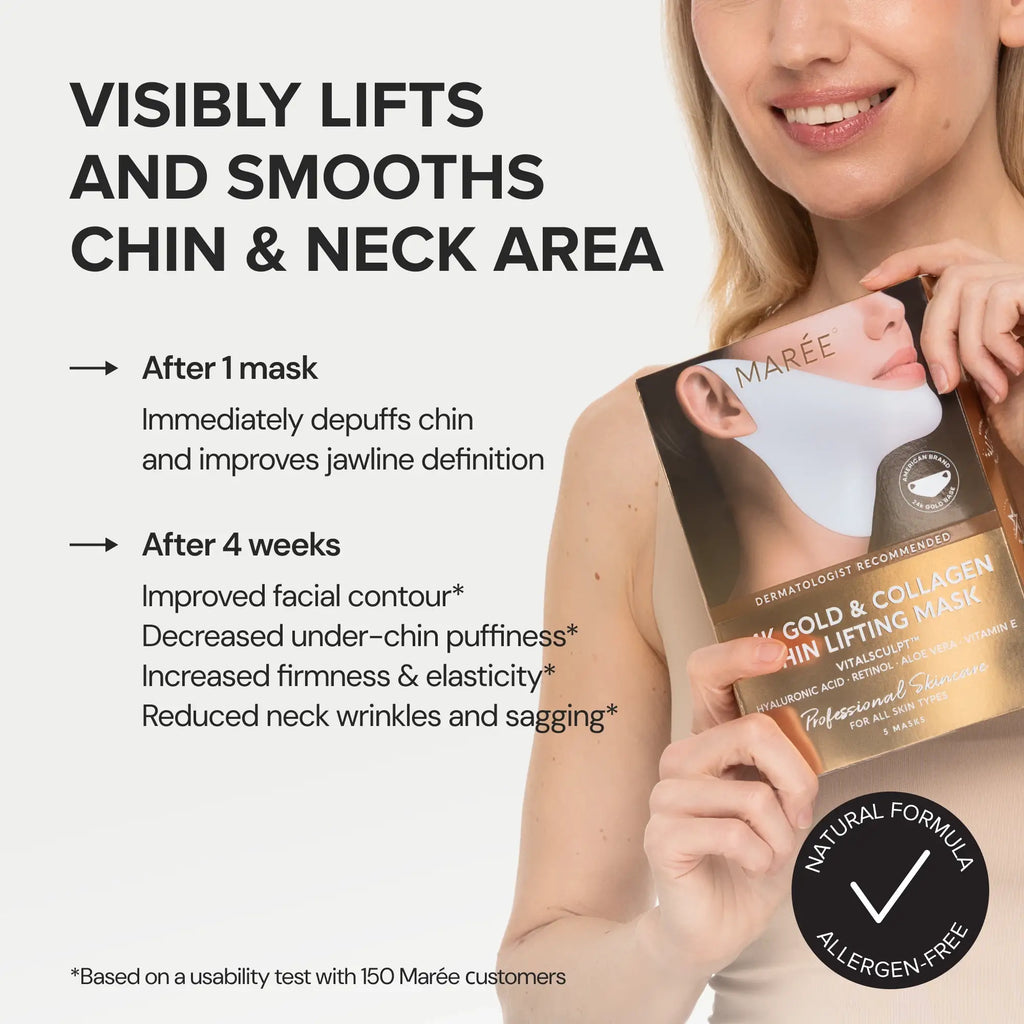 Maree 24K Gold V-Line Lifting Mask — alternative angle