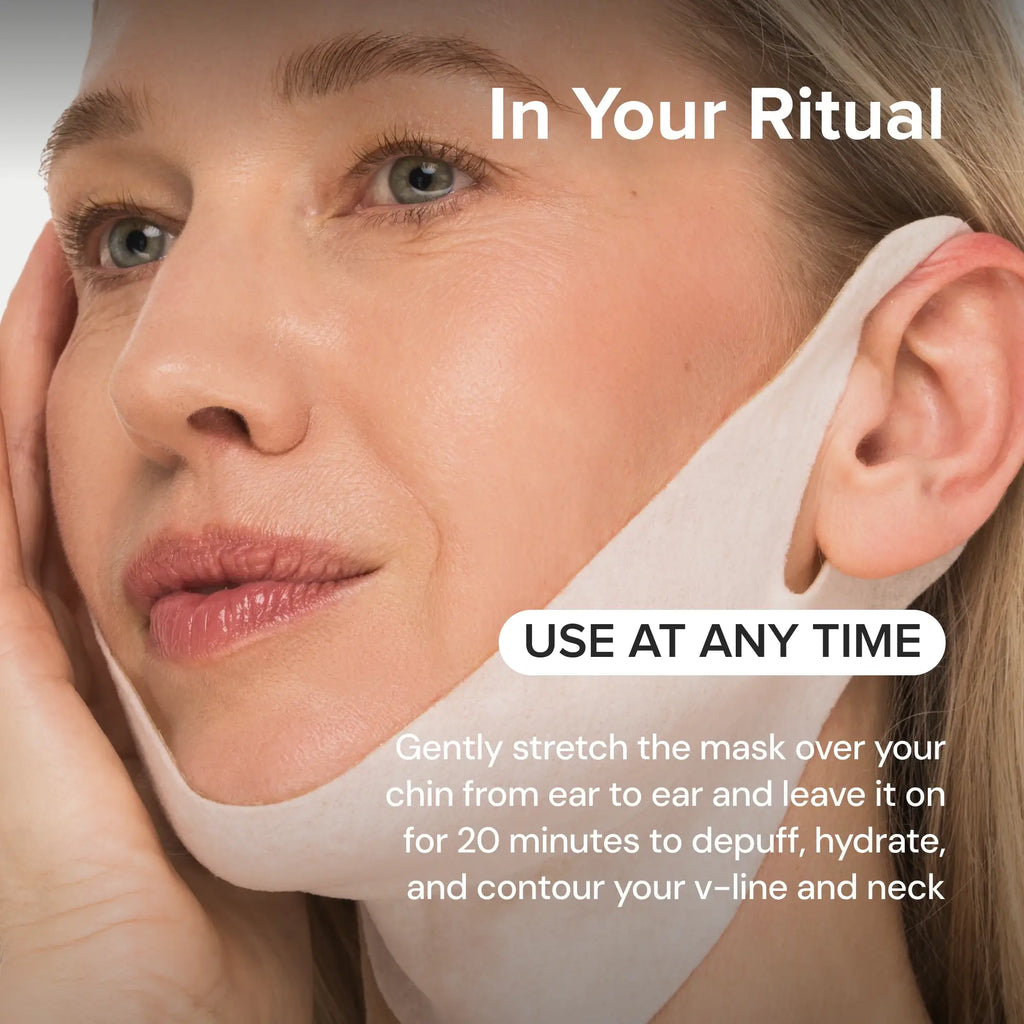 Maree 24K Gold V-Line Lifting Mask — size reference