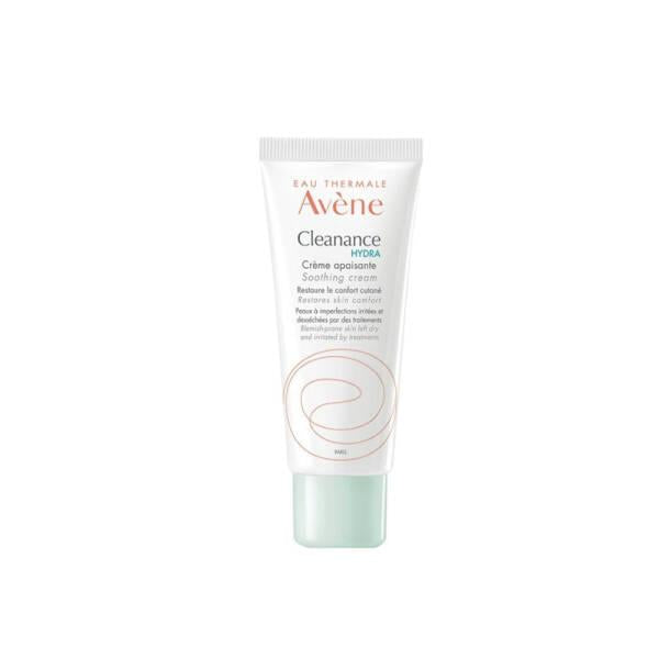 Avene Cleanance Hydra Cream 40ml - Soothing Moisturizing Cream for Sensitive Oily Skin