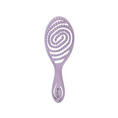 Nascita 3D Recyclable Purple Hair Brush for Gentle Detangling - Eco-Friendly Hair Care