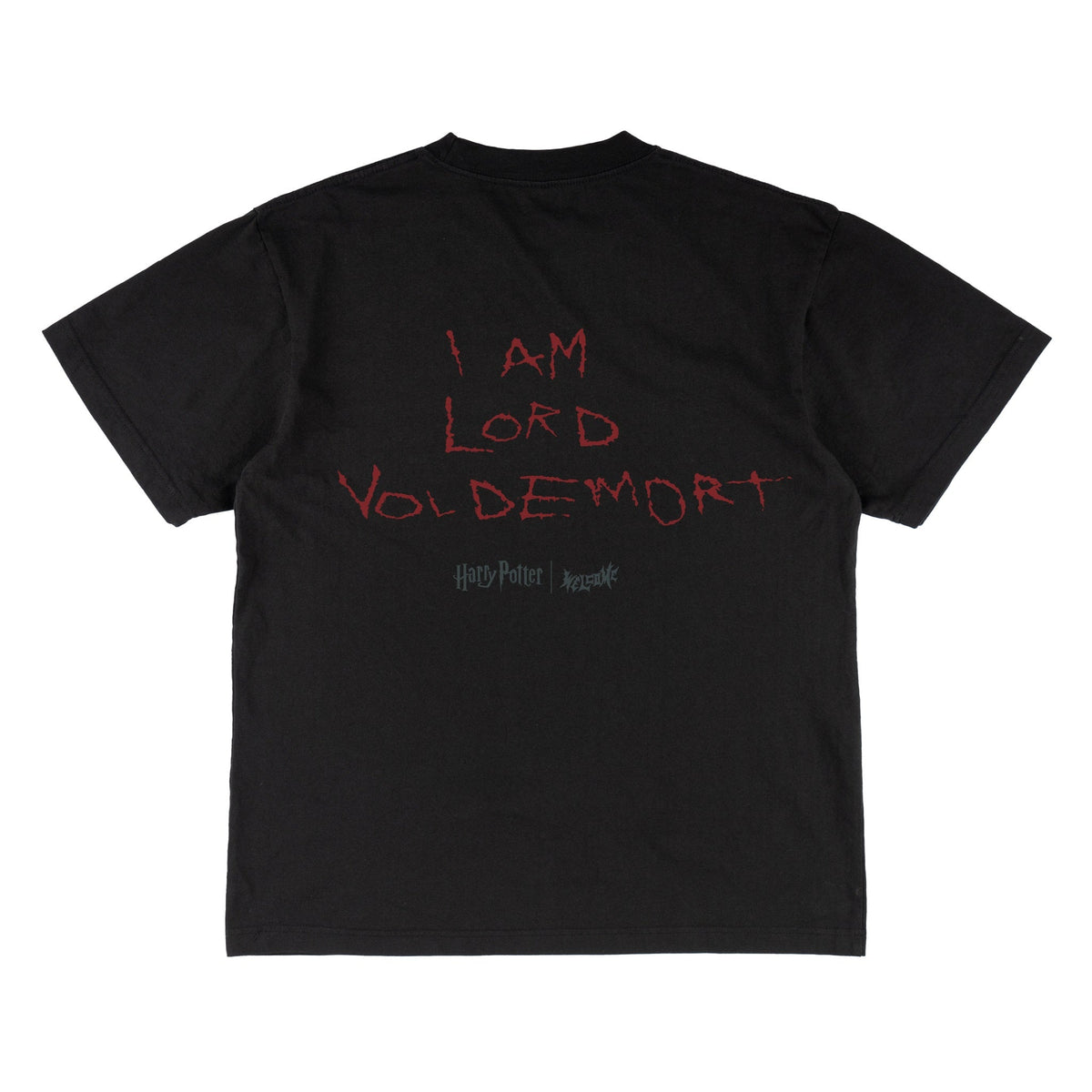Welcome x Harry Potter Voldemort Boxy Garment-Dyed Tee - Black