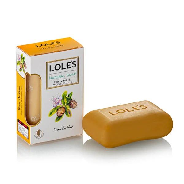 Lole Organic Shea Butter Solid Soap for Sensitive Skin - Moisturizing, Anti-Inflammatory, Natural Skincare