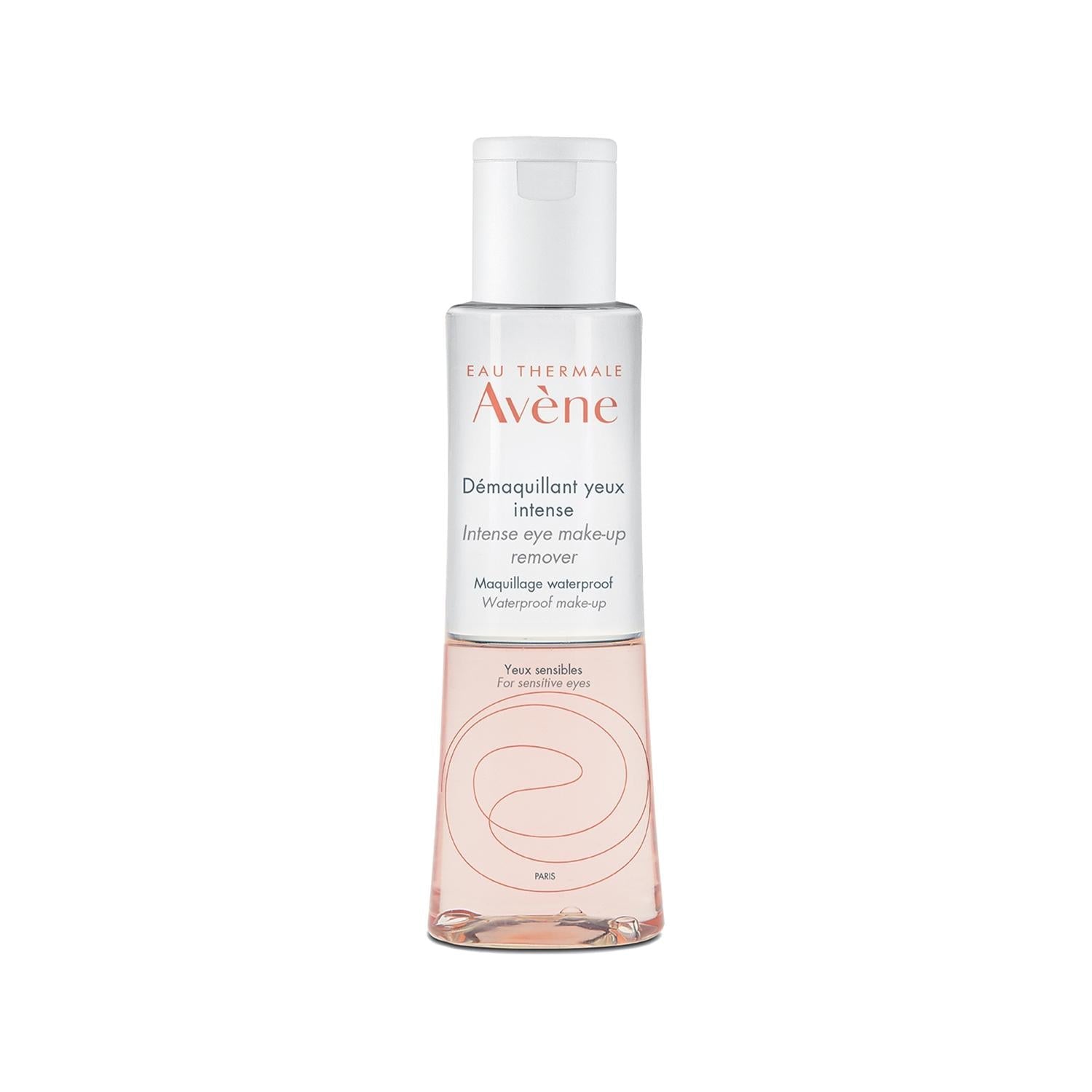 Avene Intense Eye Make-Up Remover - Gentle Dual-Phase Eye Makeup Remover for Sensitive Eyes - 125ml