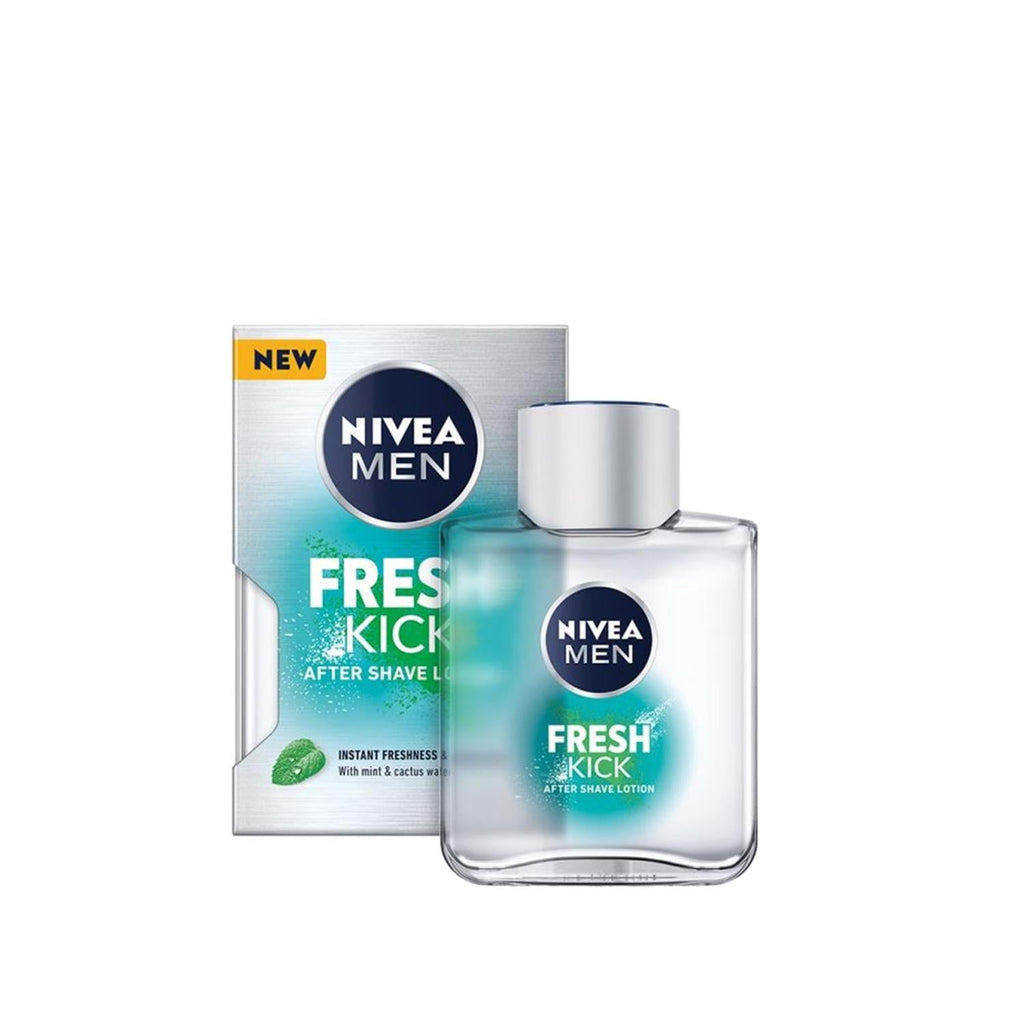 Nivea Fresh Kick After Shave Lotion 100ml - Soothing Men's Grooming