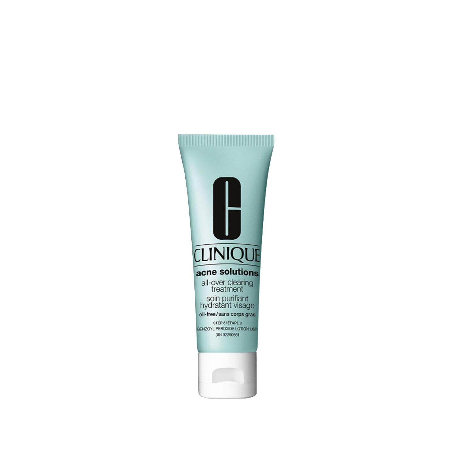 Clinique Anti-Blemish Solutions Oil-free Moisturizer - Dermatologically Tested Cream for Acne-Prone Skin