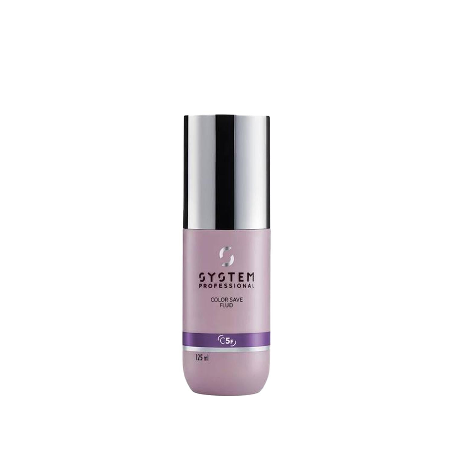 Wella System Professional Color Save Hair Lotion - 4.23 fl oz, Color-Protecting Formula for Vibrant Colored Hair