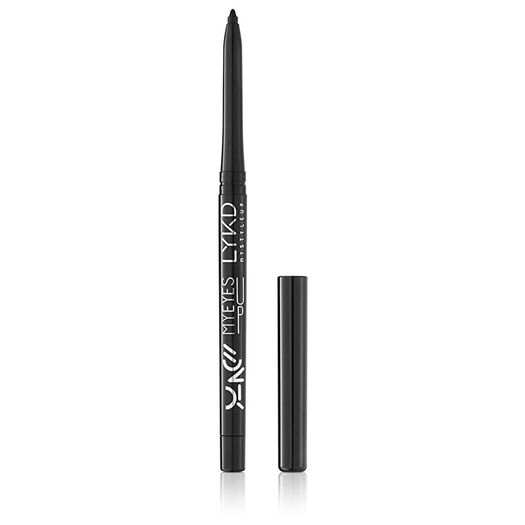 LYKD Automatic Eye Pencil 100 Black - Waterproof Eyeliner for Makeup Enthusiasts & Beauty Professionals