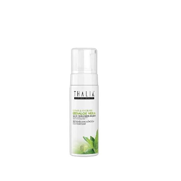 Thalia Aloe Vera Facial Cleanser: Gentle & Hydrating Cleansing Foam for Sensitive Skin | Natural Beauty Face Wash