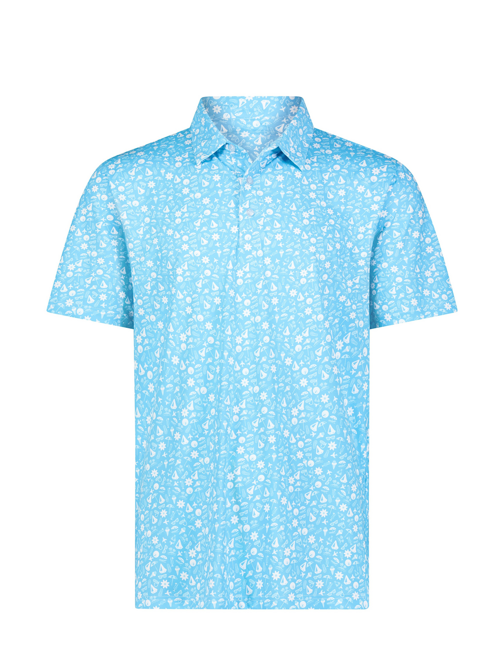 White Water Life Vacation Polo — main product shot