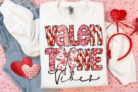 A Blessed Texas Mess Boutique Valentine Vibes Valentine Vibes Kids Valentine's day Valentine's Day — main product shot
