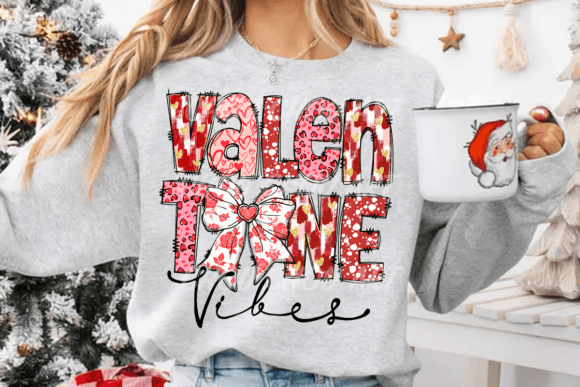 A Blessed Texas Mess Boutique Valentine Vibes Valentine Vibes Kids Valentine's day Valentine's Day — graphic shirts category context