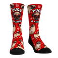 Rock 'Em Socks Rock 'Em Socks Valentine's Day - Pugs & Kisses — main product shot