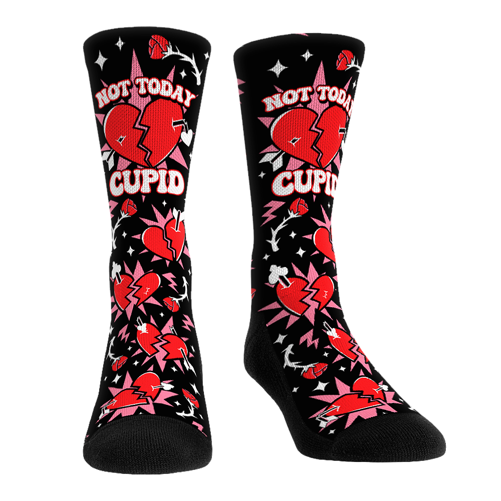 Rock 'Em Socks Rock 'Em Socks Valentine's Day - Not Today Cupid — main product shot