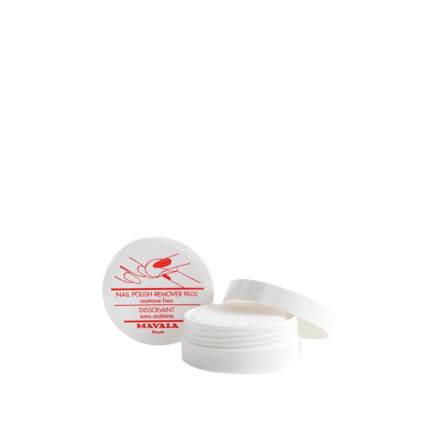Mavala Nail Polish Remover Pads - Convenient, Pre-Soaked Pads for Easy Nail Polish Removal
