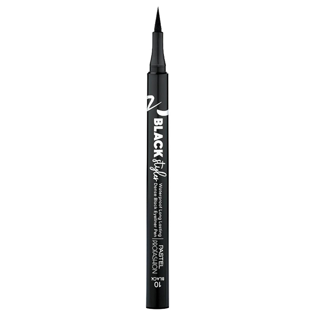 Pastel Profashion Waterproof Black Eyeliner Pen - Precise, Long-Lasting Cosmetic Eyeliner for Individuals Seeking Professional Makeup Looks