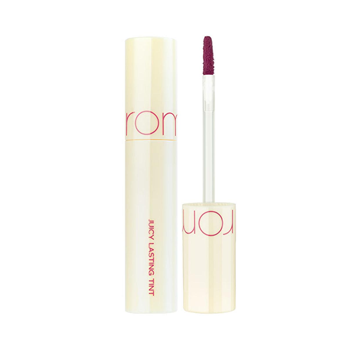 rom&nd Juicy Lasting Tint: Bare Fig - Glossy, Moisturizing, Long Lasting Korean Lip Tint for Vibrant, Hydrated Lips