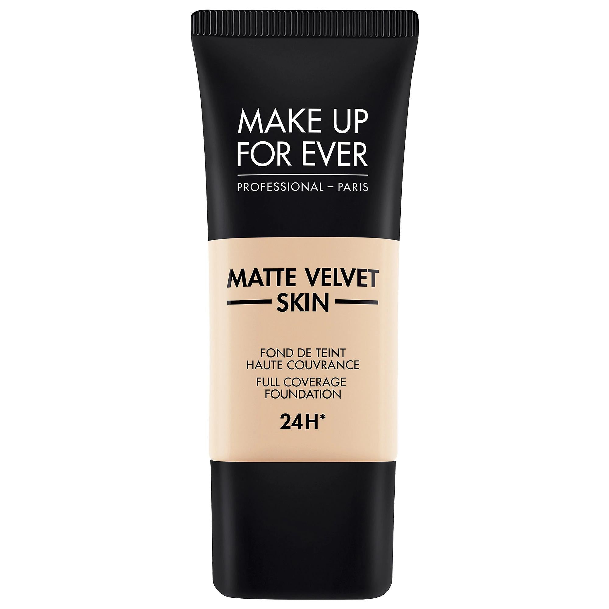 Matte Velvet Skin Full Coverage Foundation: 24-Hour Waterproof Matte Perfection, Oil Control Foundation
