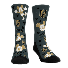 Rock 'Em Socks Vegas Golden Knights - Disney - Mickey Sketch