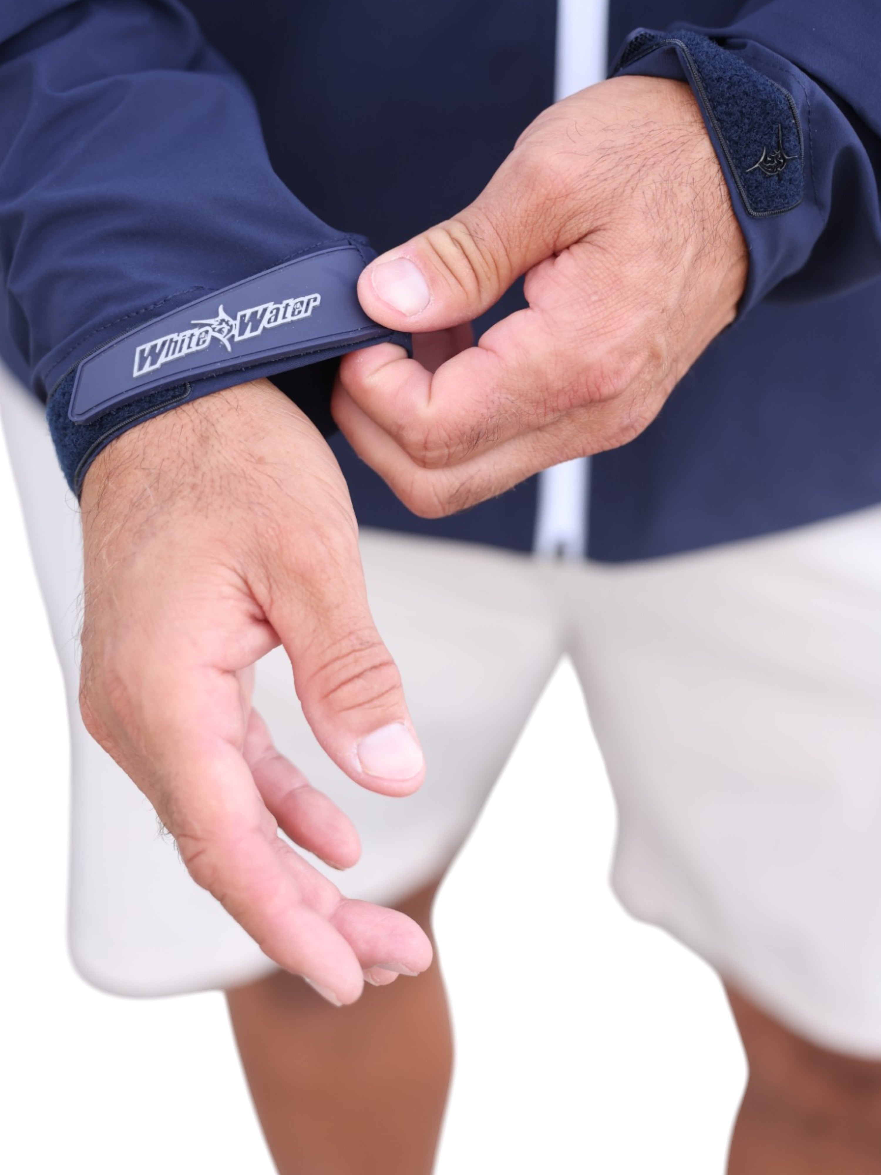 White Water Life Palm Beach Waterproof Quarter Zip — detail shot 8